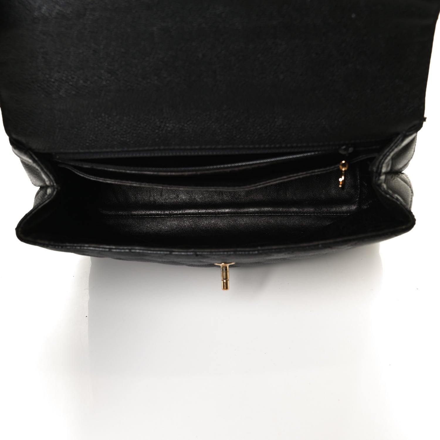 Chanel Caviar Quilted Jumbo Kelly Flap Black 5 of 11