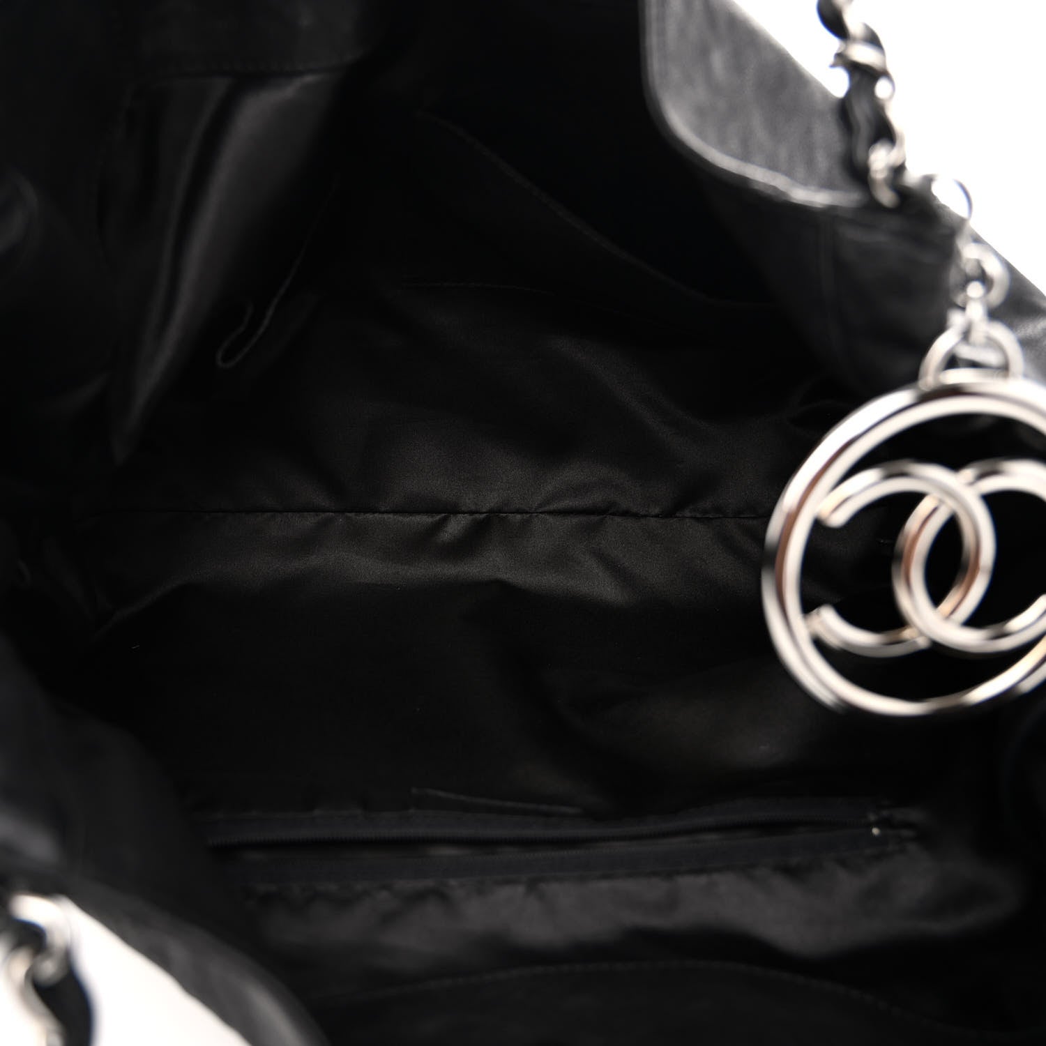 Chanel Calfskin Baby Coco Cabas Black 6 of 11