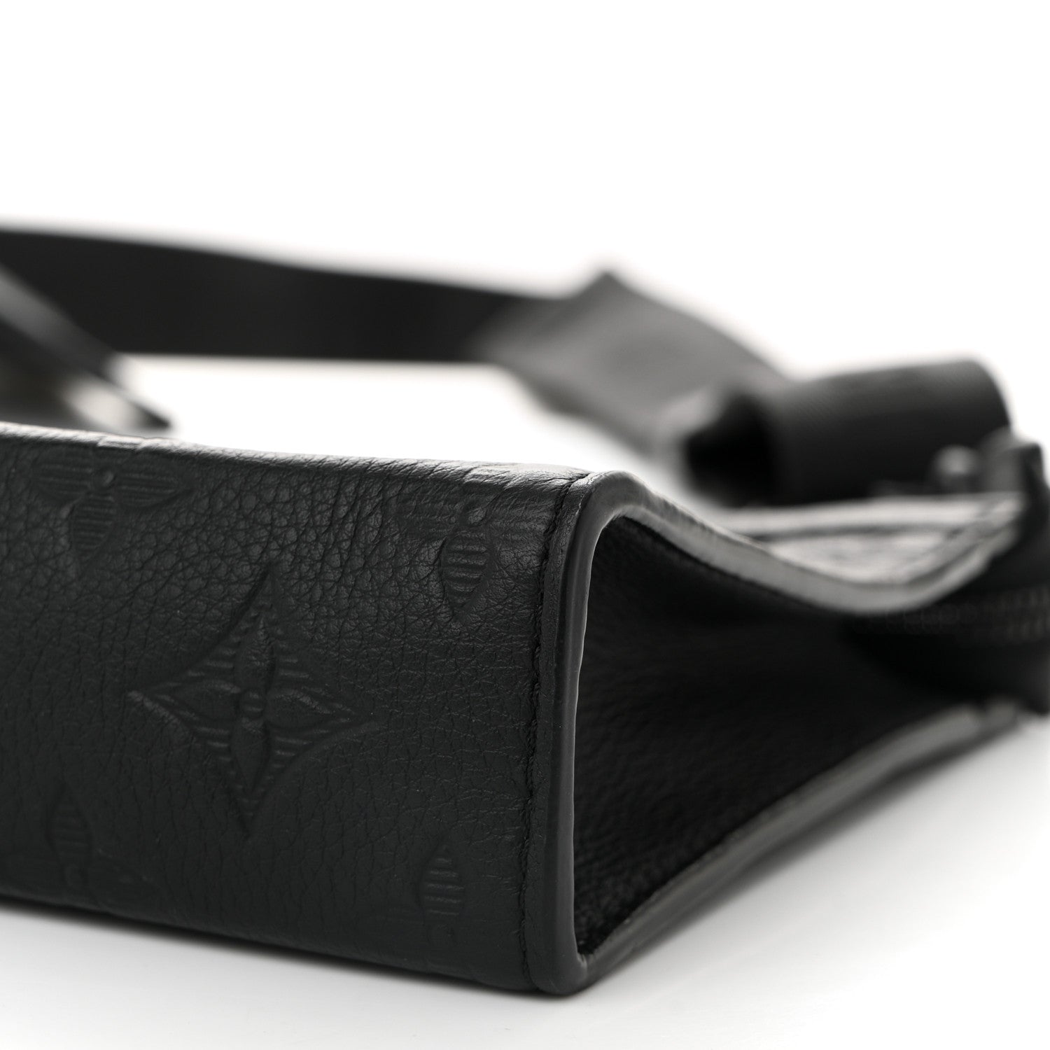 Louis Vuitton Calfskin Monogram Shadow Gaston Wearable Wallet 9 of 12
