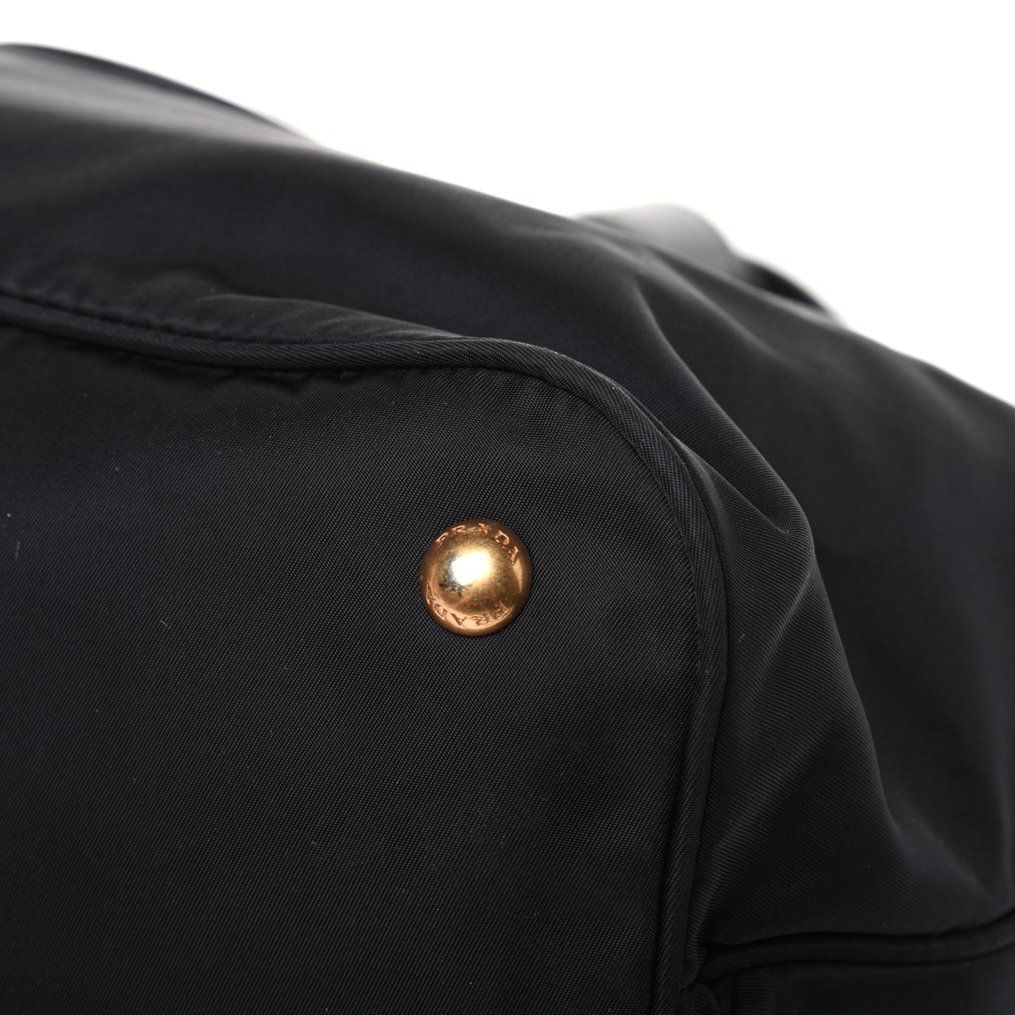 Tessuto Nylon Soft Calf Tote Black