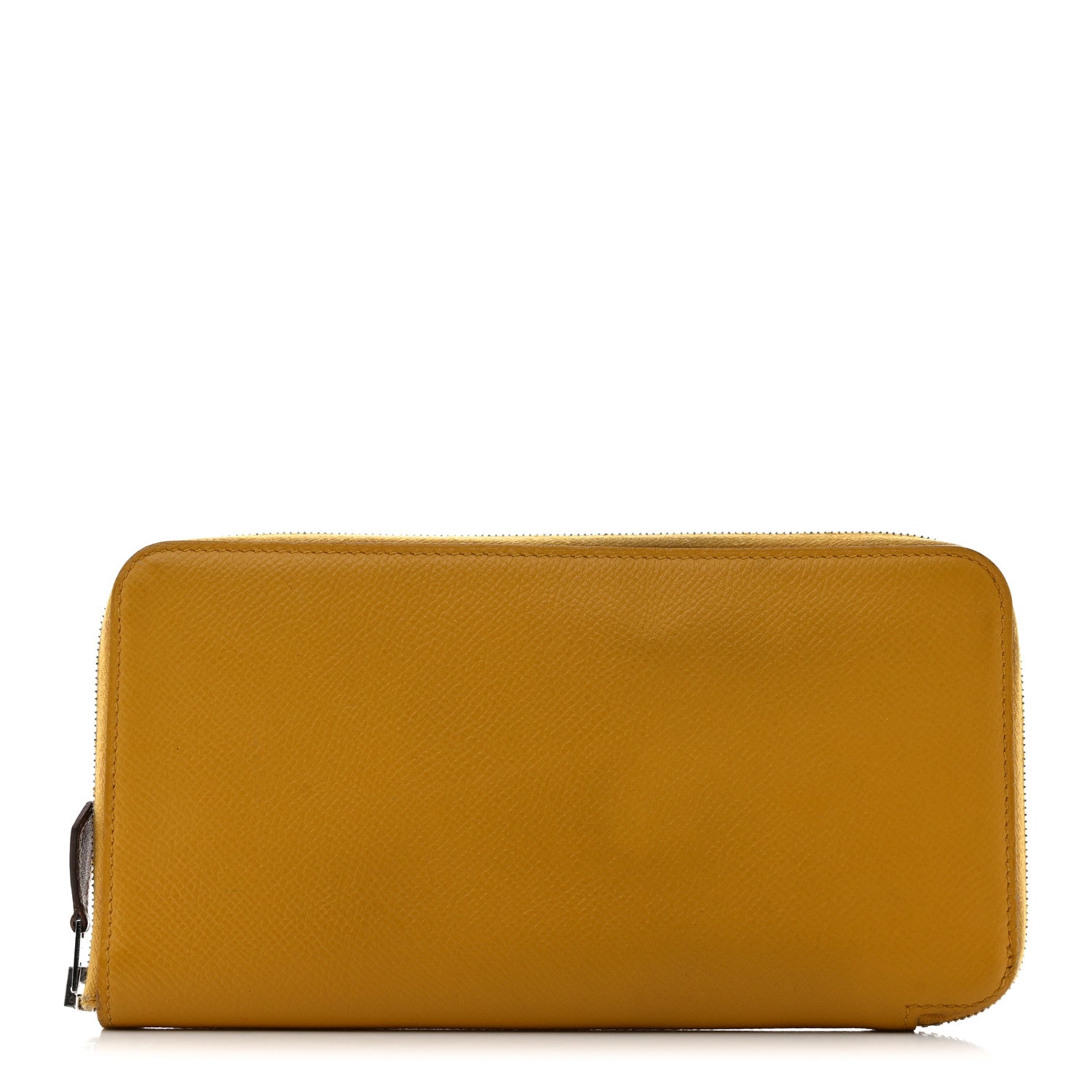 Hermes Epsom Silk'In Wallet Jaune Ambre 1 of 9