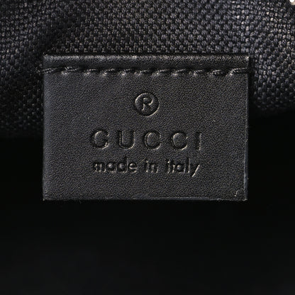 Gucci GG Supreme Monogram Appia Calfskin Web Small Camera Messenger Bag Black Grey 6 of 9