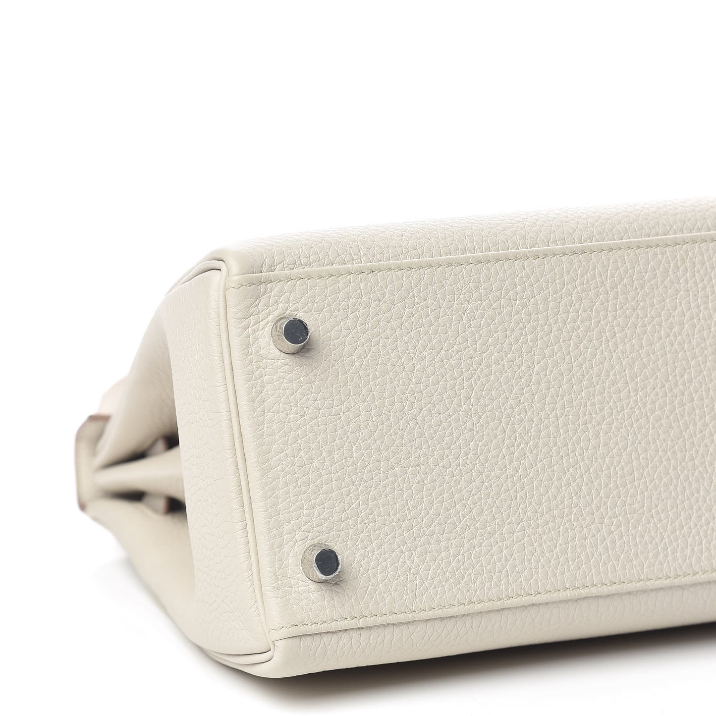 Matte Alligator Togo Kelly Retourne 28 Beton