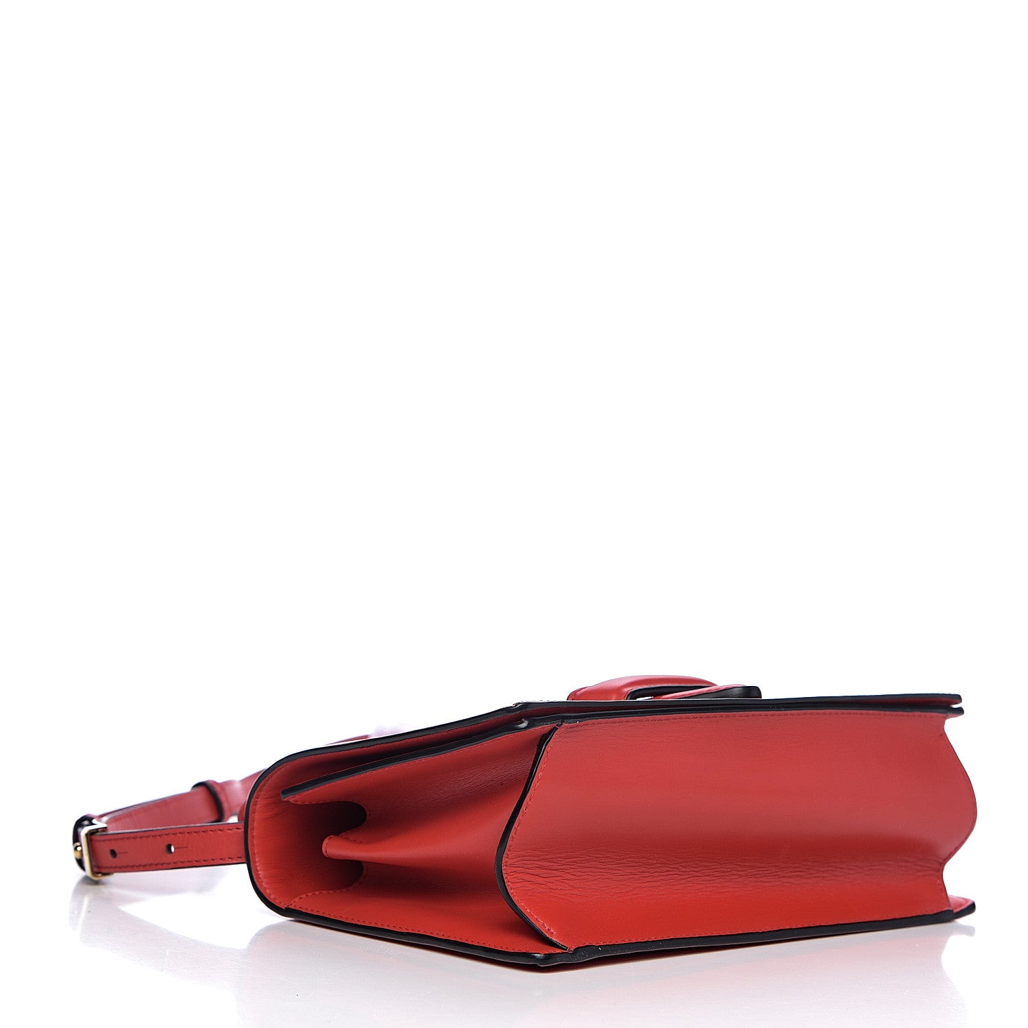 Loewe Calfskin Small Barcelona Shoulder Bag Red 3 of 8