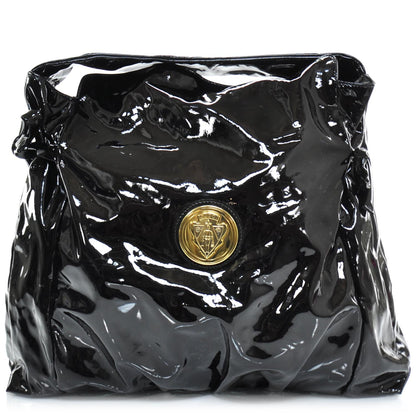 Gucci Patent Leather Hysteria Tote Black 1 of 9