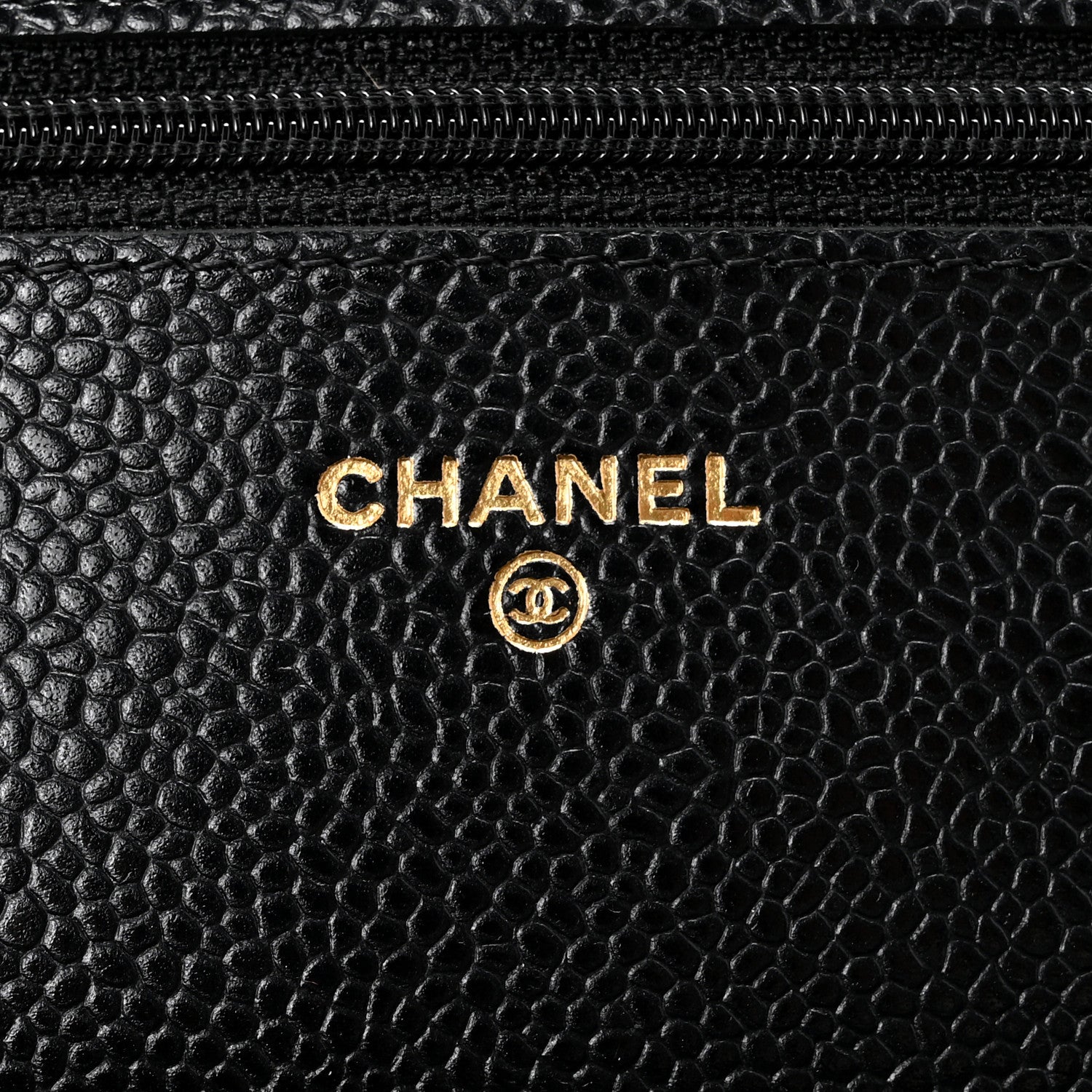 Chanel Caviar Quilted Wallet On Chain WOC Black 6 of 13