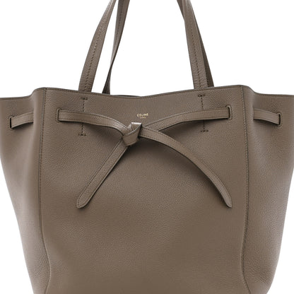 Celine Soft Grained Calfskin Small Belt Cabas Phantom Taupe 7 of 9