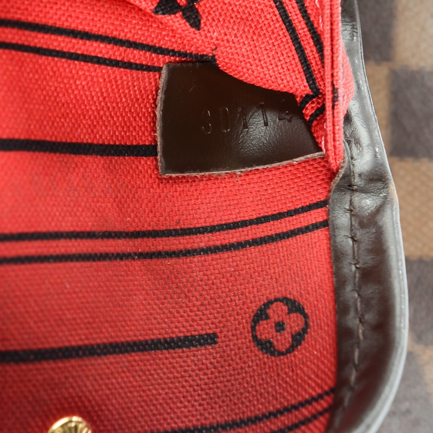 Louis Vuitton Damier Ebene Neverfull MM 12 of 14