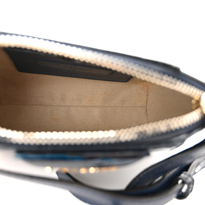 Givenchy Calfskin Crocodile Embossed Nano Antigona Navy 5 of 9