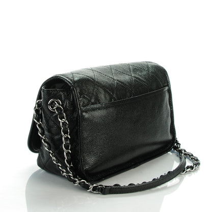 Chanel Grained Calfskin Medium Natural Beauty Messenger Black 3 of 7