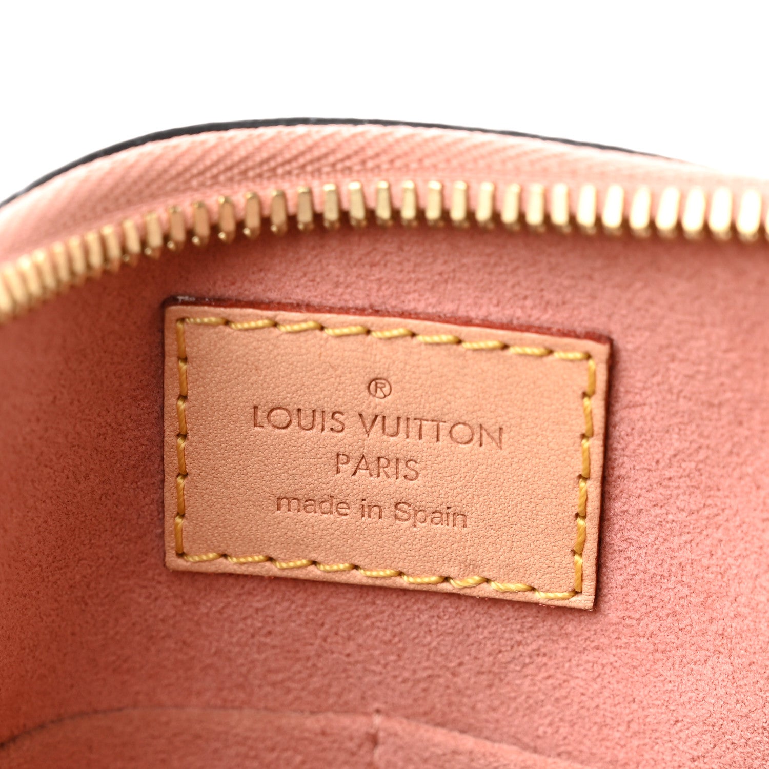 Louis Vuitton Monogram V Tote BB Cream Peach 6 of 9