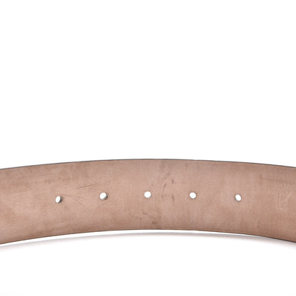 Gucci GG Supreme Monogram Selleria Interlocking G 40mm Belt 100 40 Ecru Grigio 6 of 7