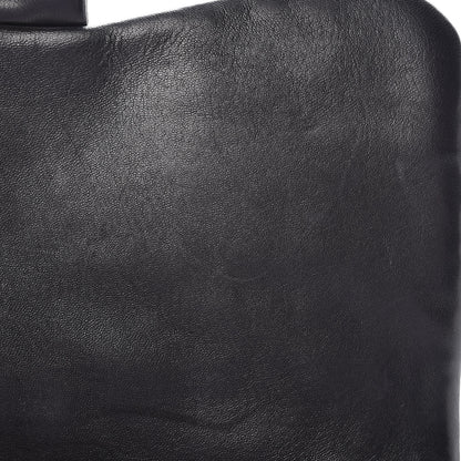 Chanel Lambskin Tweed Large Camellia Petals Flap Black 12 of 19