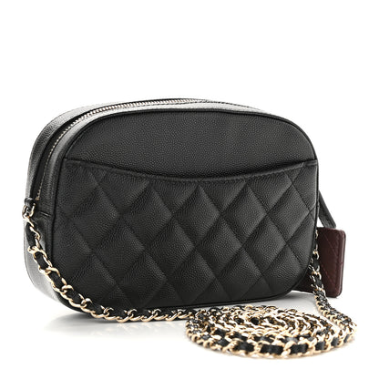 Chanel Caviar Quilted Vanity With Chain Black 3 of 9