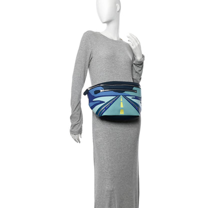 Hermes Togo Swift Endless Road Cityslide Belt Bag Bleu de Prusse 2 of 10