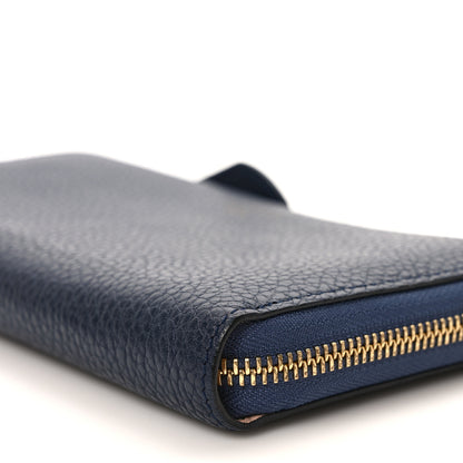 Louis Vuitton Taurillon Comete Wallet Blue Marine 8 of 8