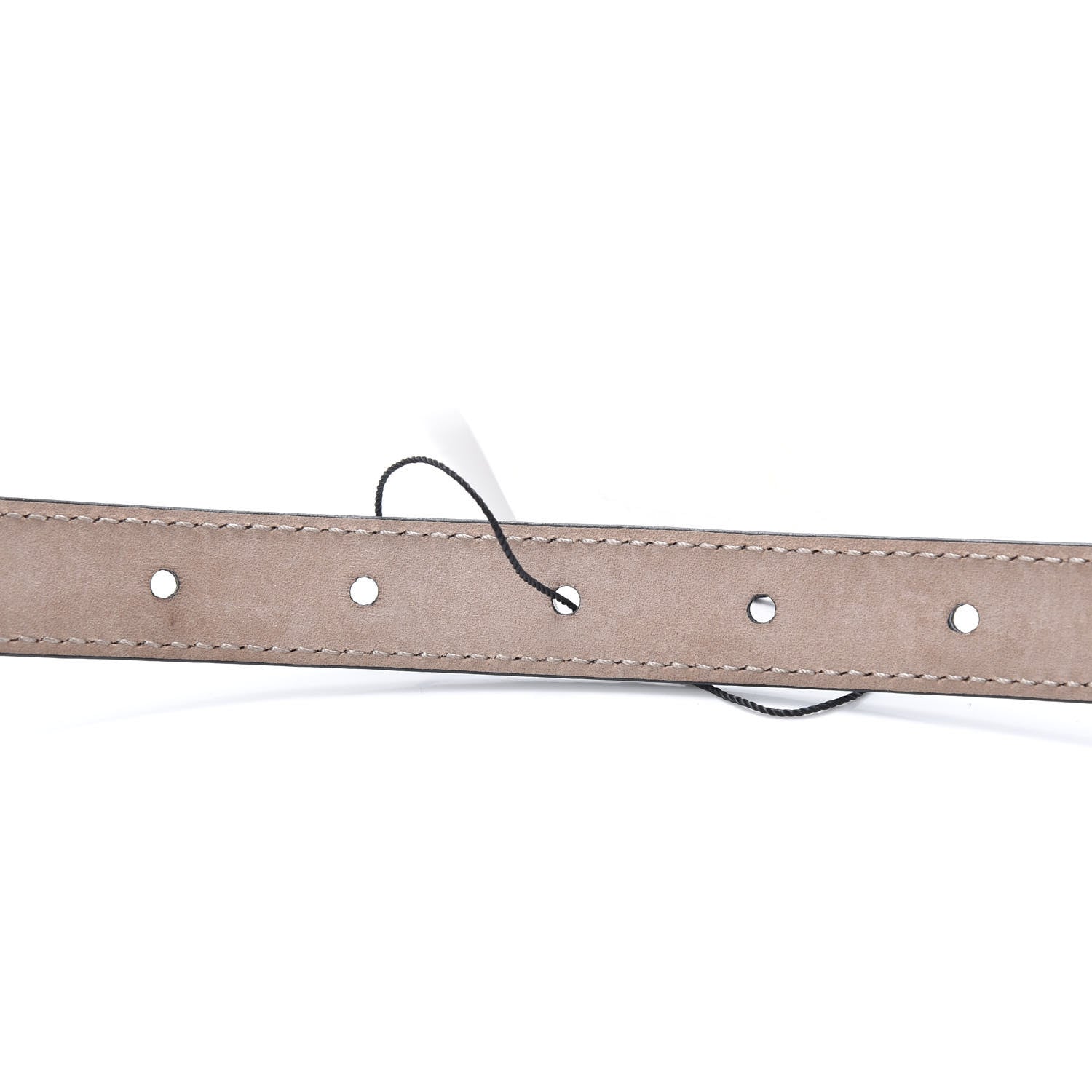 Gucci Calfskin Skinny Studded Belt 75 30 Black 6 of 6