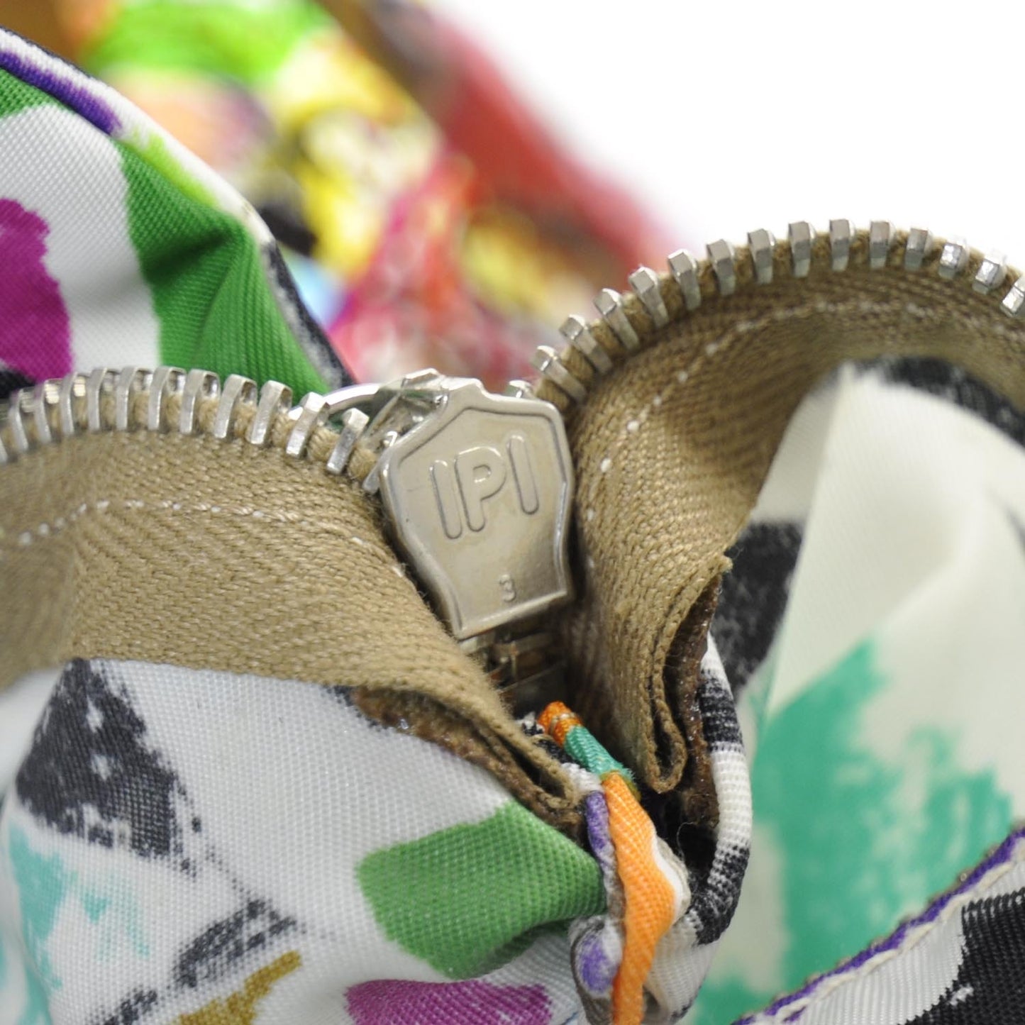 Vinyl Calfskin Transparent Venice Printed Tote