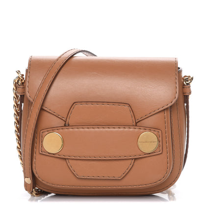 Stella McCartney Eco Alter Nappa Popper Shoulder Bag Camel 1 of 7