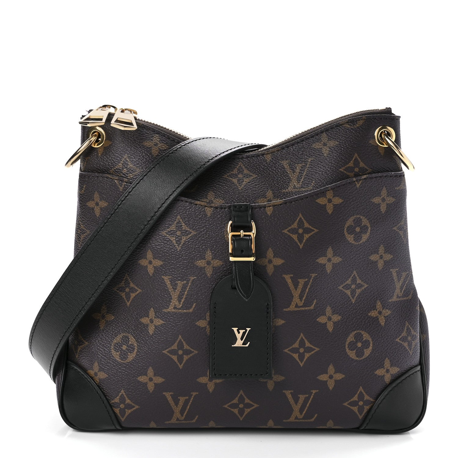 Louis Vuitton Monogram Odeon PM Black 1 of 8