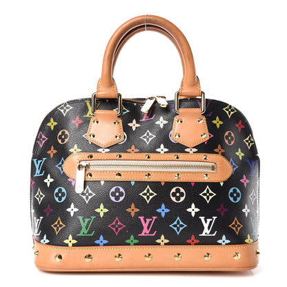 Louis Vuitton Monogram Multicolor Alma Black 1 of 13
