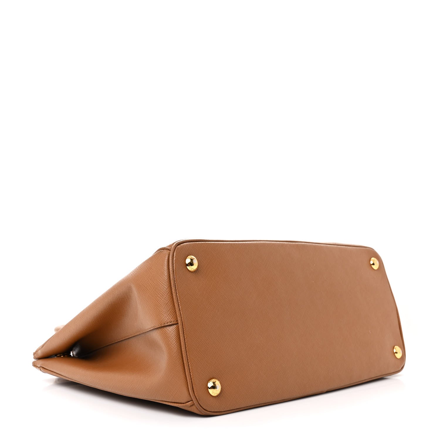 Prada Saffiano Lux Parabole Tote Caramel 4 of 17