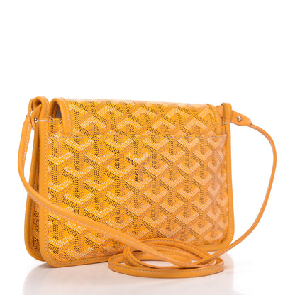 Goyard Goyardine Plumet Wallet Clutch Yellow 3 of 10