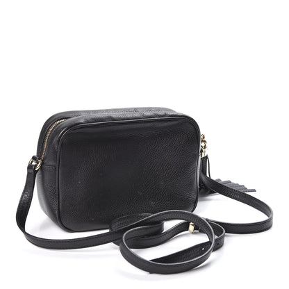 Gucci Pebbled Calfskin Small Soho Disco Bag Black 2 of 14