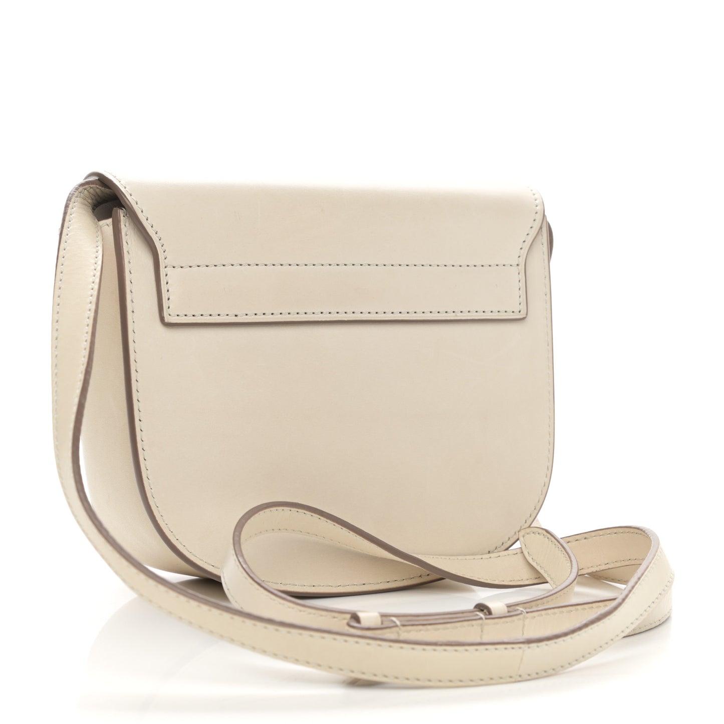 Smooth Calfskin Small Kaia Satchel Latte