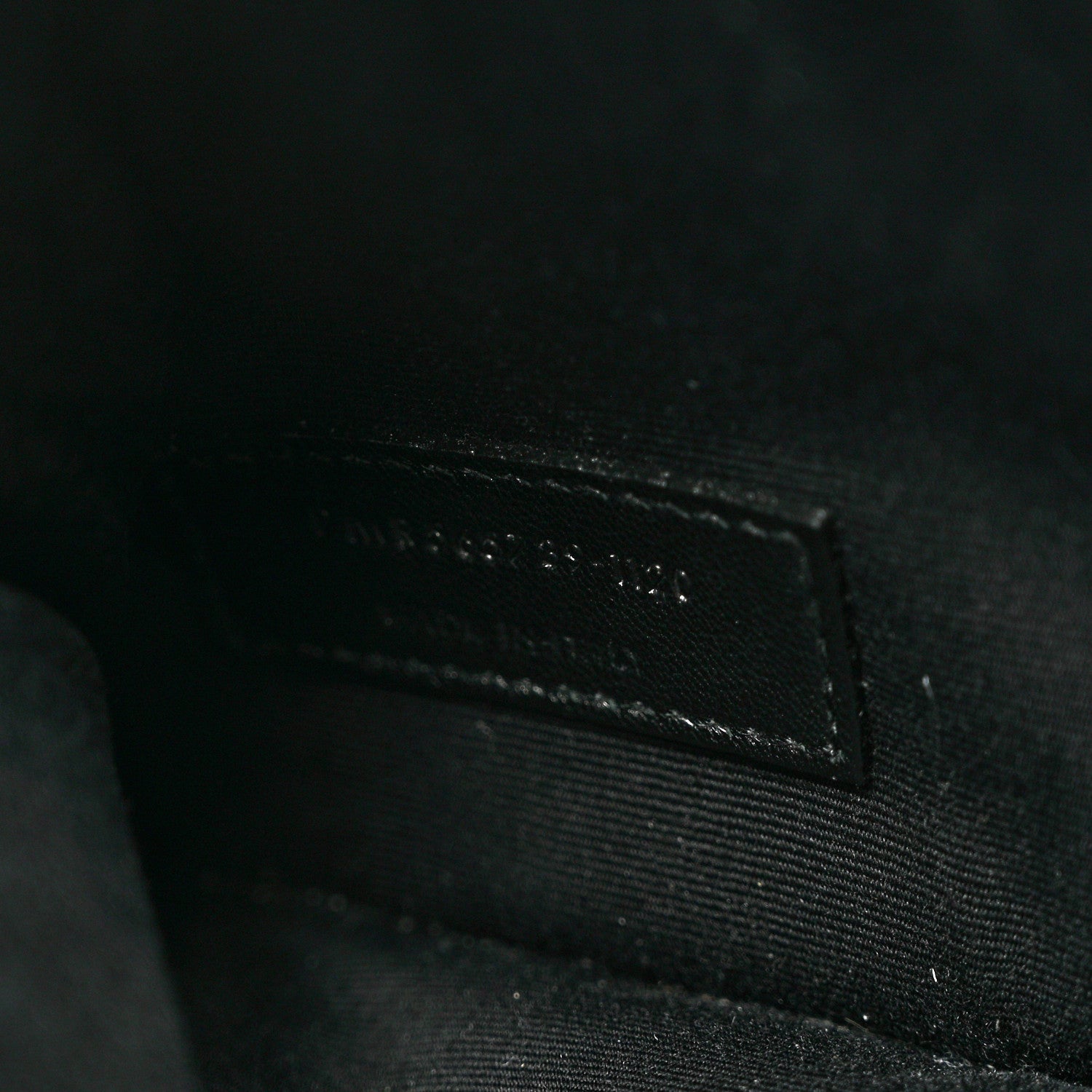 Saint Laurent Grain De Poudre Uptown Pouch Black 7 of 9