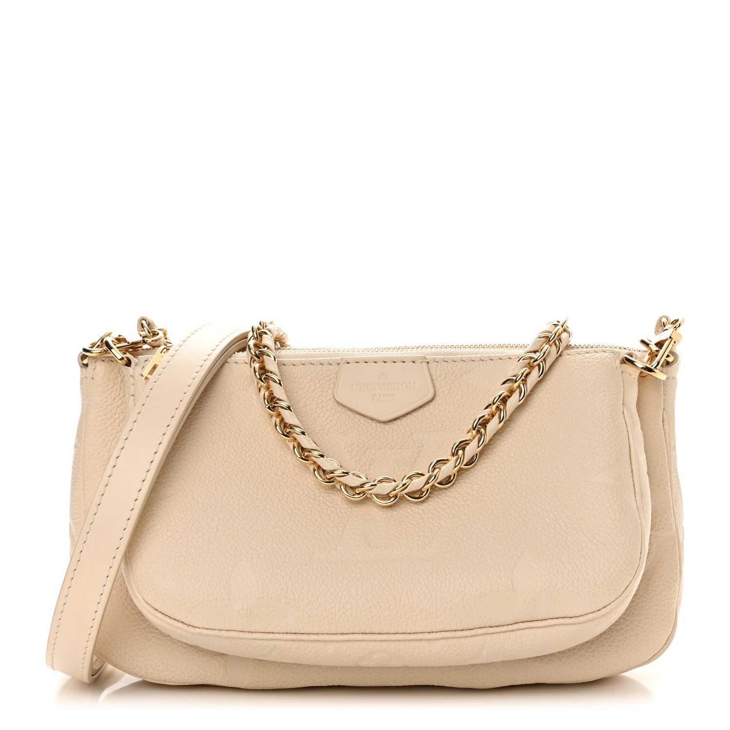 Louis Vuitton Empreinte Monogram Giant Multi Pochette Accessories Cream 1 of 11