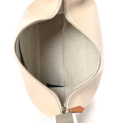 Hermes Canvas Small Bride-A-Brac Pouch Natural 5 of 6