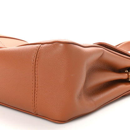Louis Vuitton Smooth Calfskin Soft Dauphine MM Cognac 9 of 9