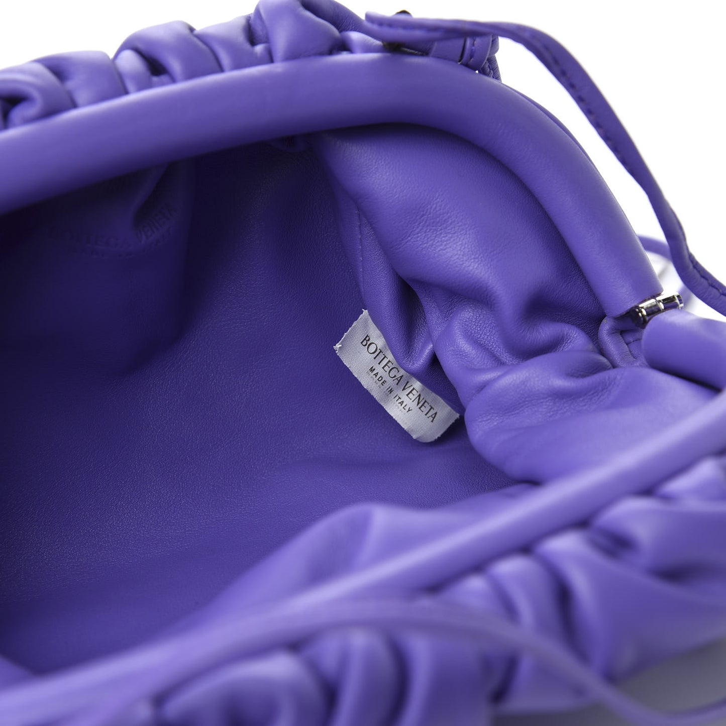 Butter Calfskin The Mini Pouch Purple