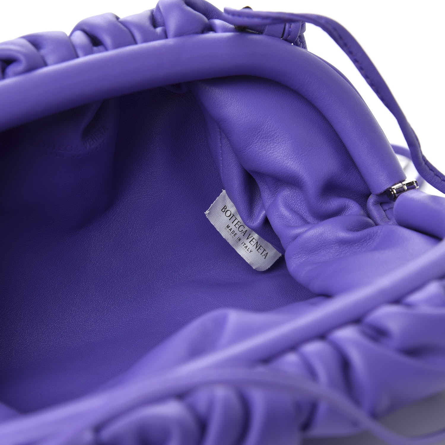 Bottega Veneta Butter Calfskin The Mini Pouch Purple 9 of 10