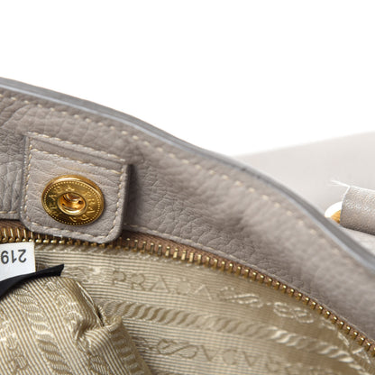 Prada Vitello Daino Side Zip Tote Pomice 26 of 27