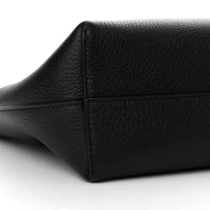 The Row Grained Calfskin Small Park Tote Black 9 of 11