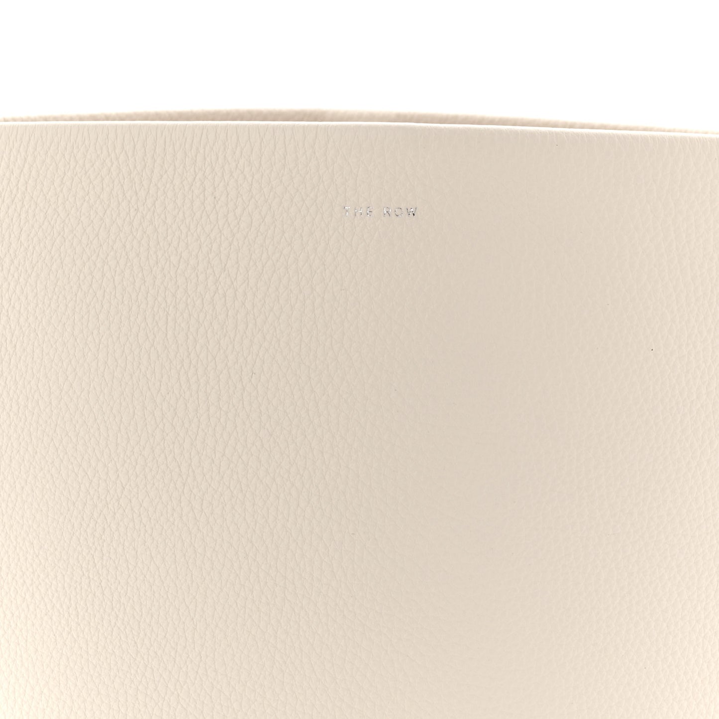 Grained Calfskin Medium N/S Park Tote Ivory
