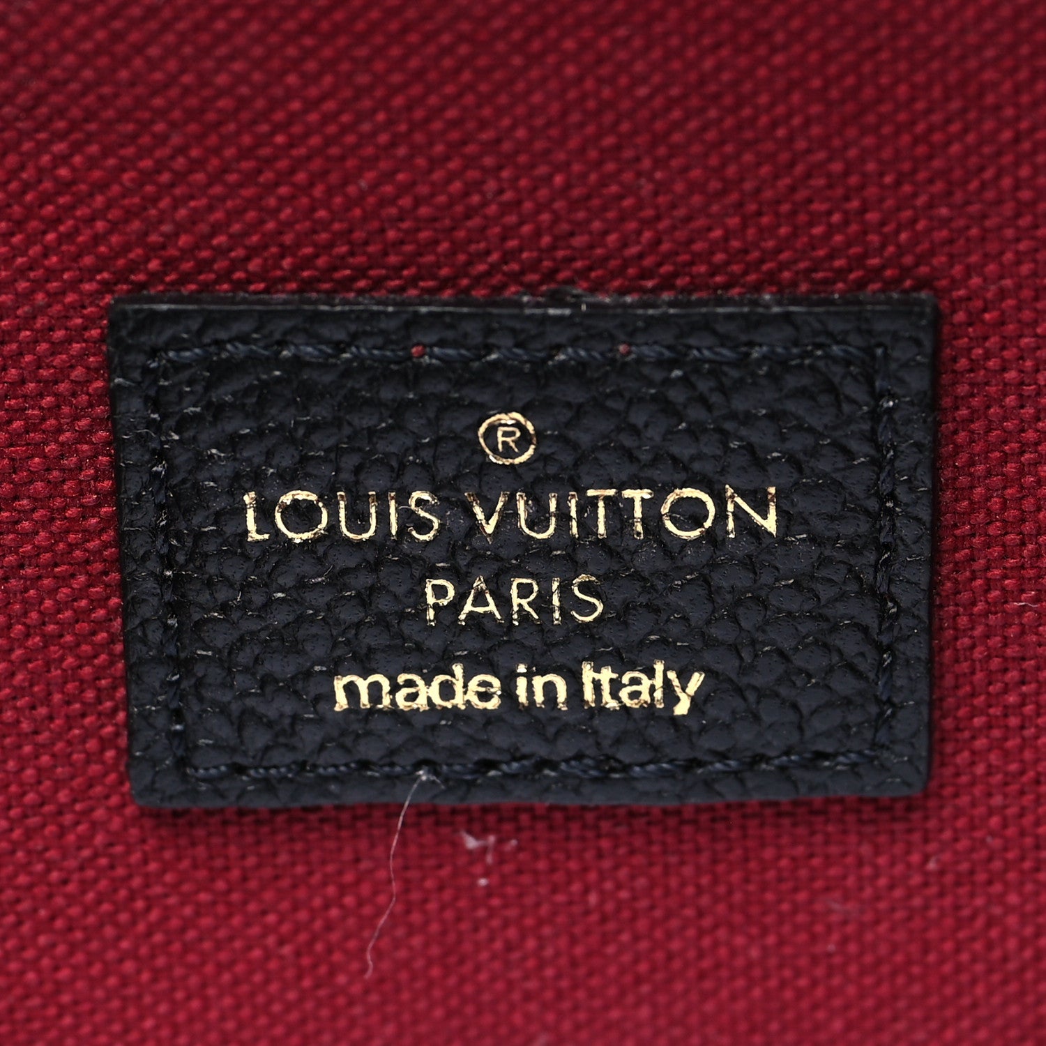 Louis Vuitton Empreinte Monogram Giant Felicie Pochette Black Beige 9 of 15