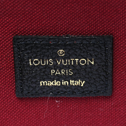 Louis Vuitton Empreinte Monogram Giant Felicie Pochette Black Beige 9 of 15