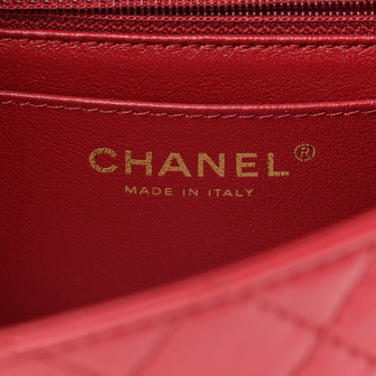 Chanel Aged Calfskin Quilted 2.55 Reissue Mini Flap Red 6 of 17