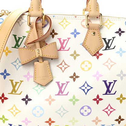 Louis Vuitton LV X TM Monogram Multicolor Speedy Bandouliere 25 White 7 of 9