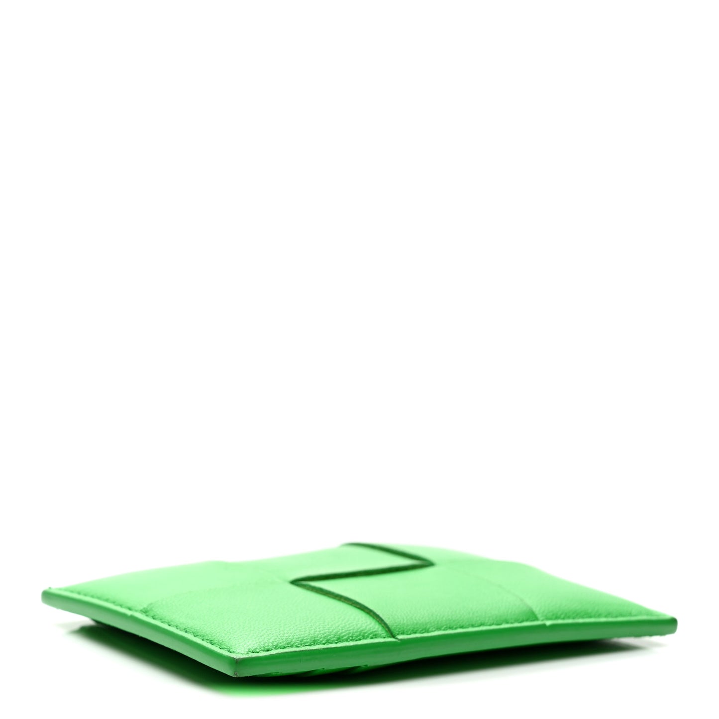Nappa Maxi Intrecciato Card Holder Parakeet