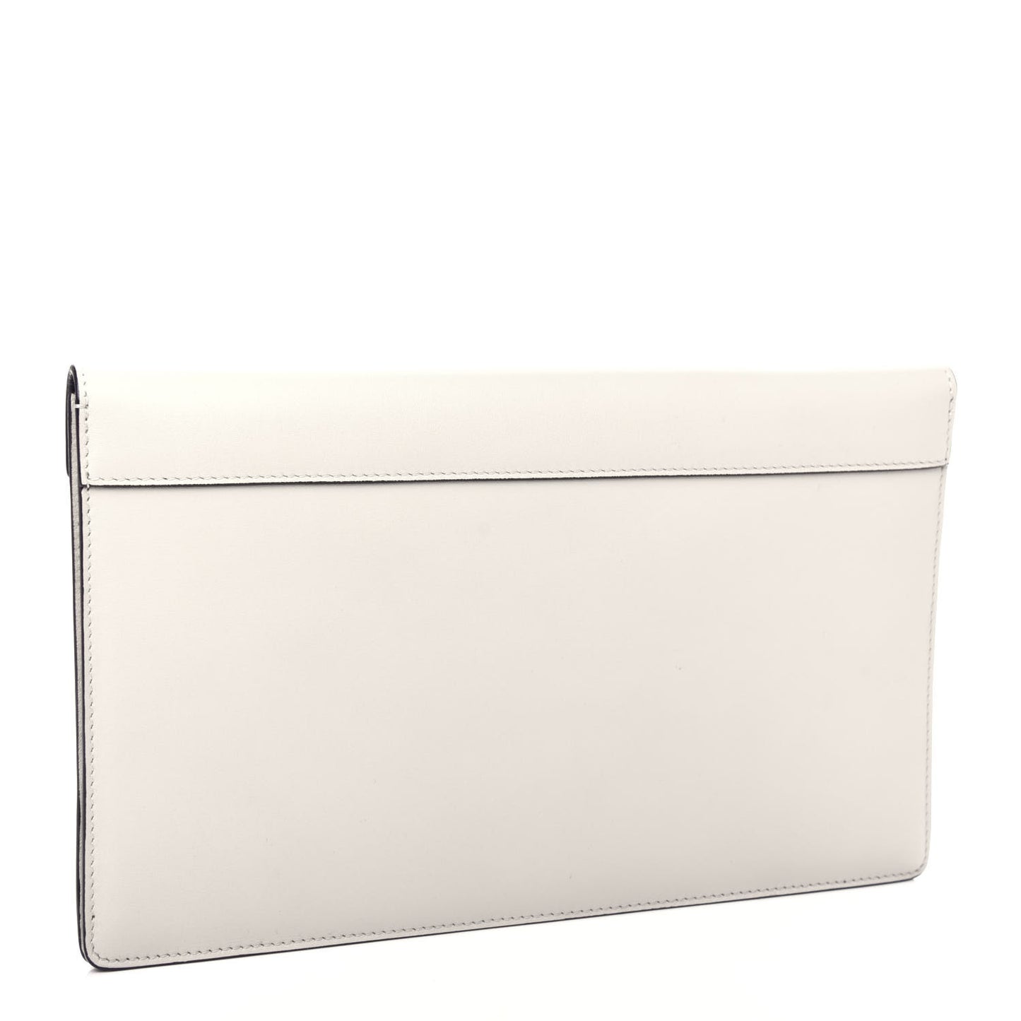 Pony Hair Calfskin Diamond Compact Multifunction Wallet White