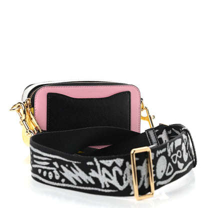 Marc Jacobs Saffiano Small Snapshot Camera Bag Baby Pink Multicolor 3 of 9