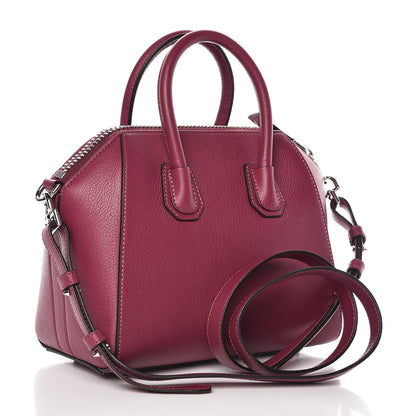 Givenchy Sugar Goatskin Mini Antigona Orchid Purple 3 of 9