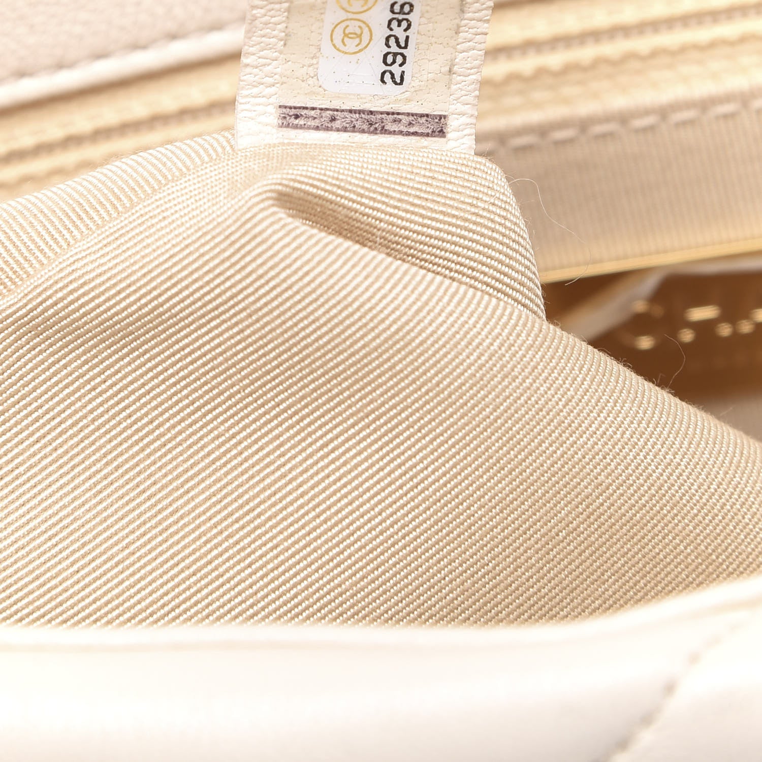 Chanel Lambskin Quilted Medium 19 Flap Beige 7 of 11