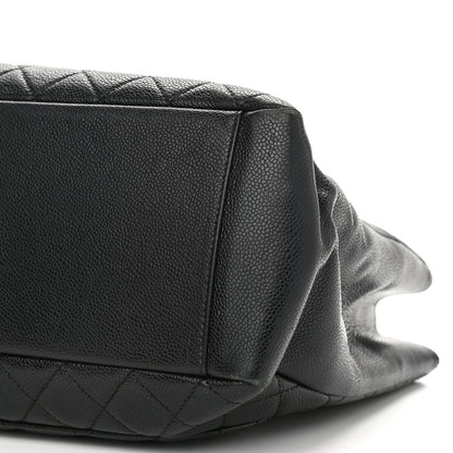 Chanel Caviar Quilted Grand Shopping Tote GST Black 11 of 13