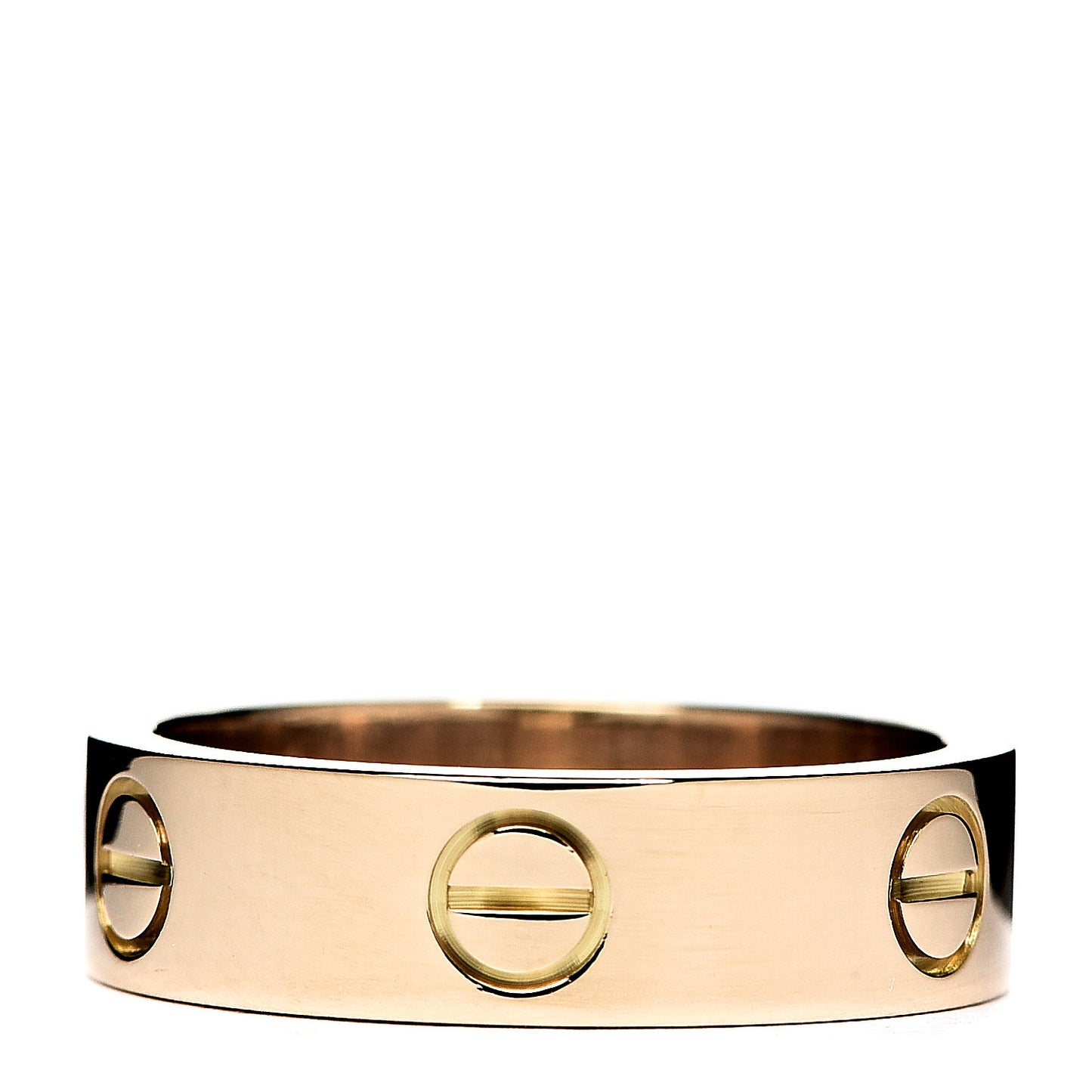 18K Yellow Gold 5.5mm LOVE Ring 56 7.5