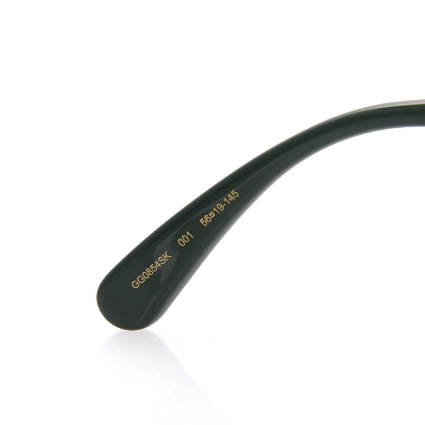 Acetate GG Web Round Eye Sunglasses GG0854SK Black